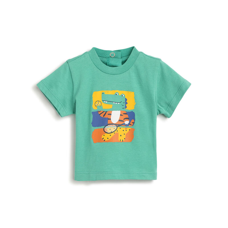 Boys Graphic Printed Short Sleeve T-Shirt image number 0